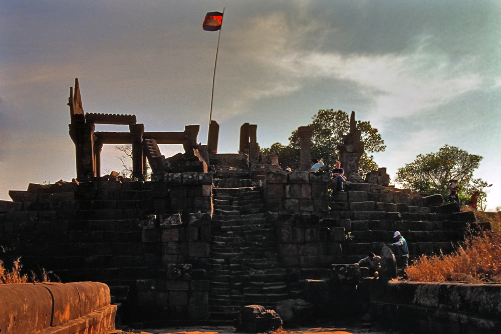 First level of Khao Preah Vihear