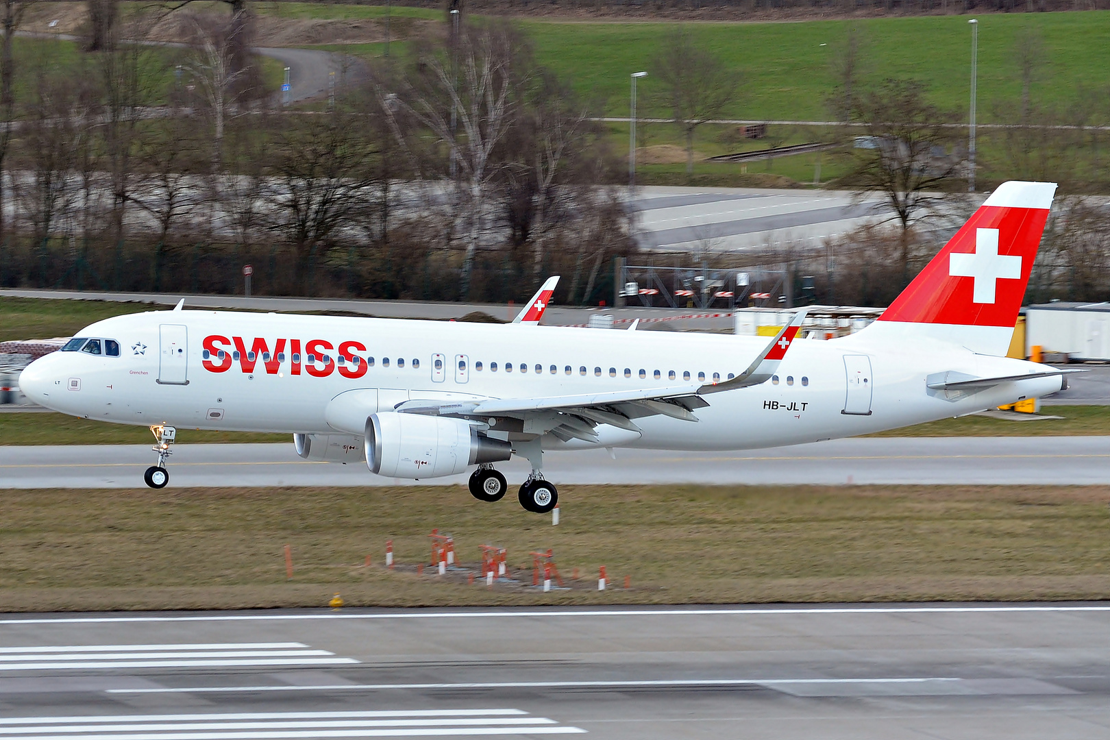 First Sharklet-A320 for SWISS