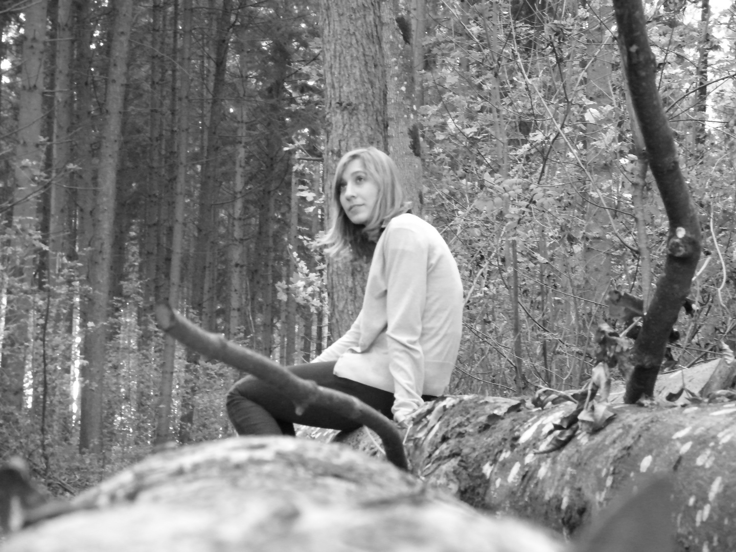 first shooting - mit anka im wald