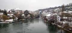 First snow in Brugg