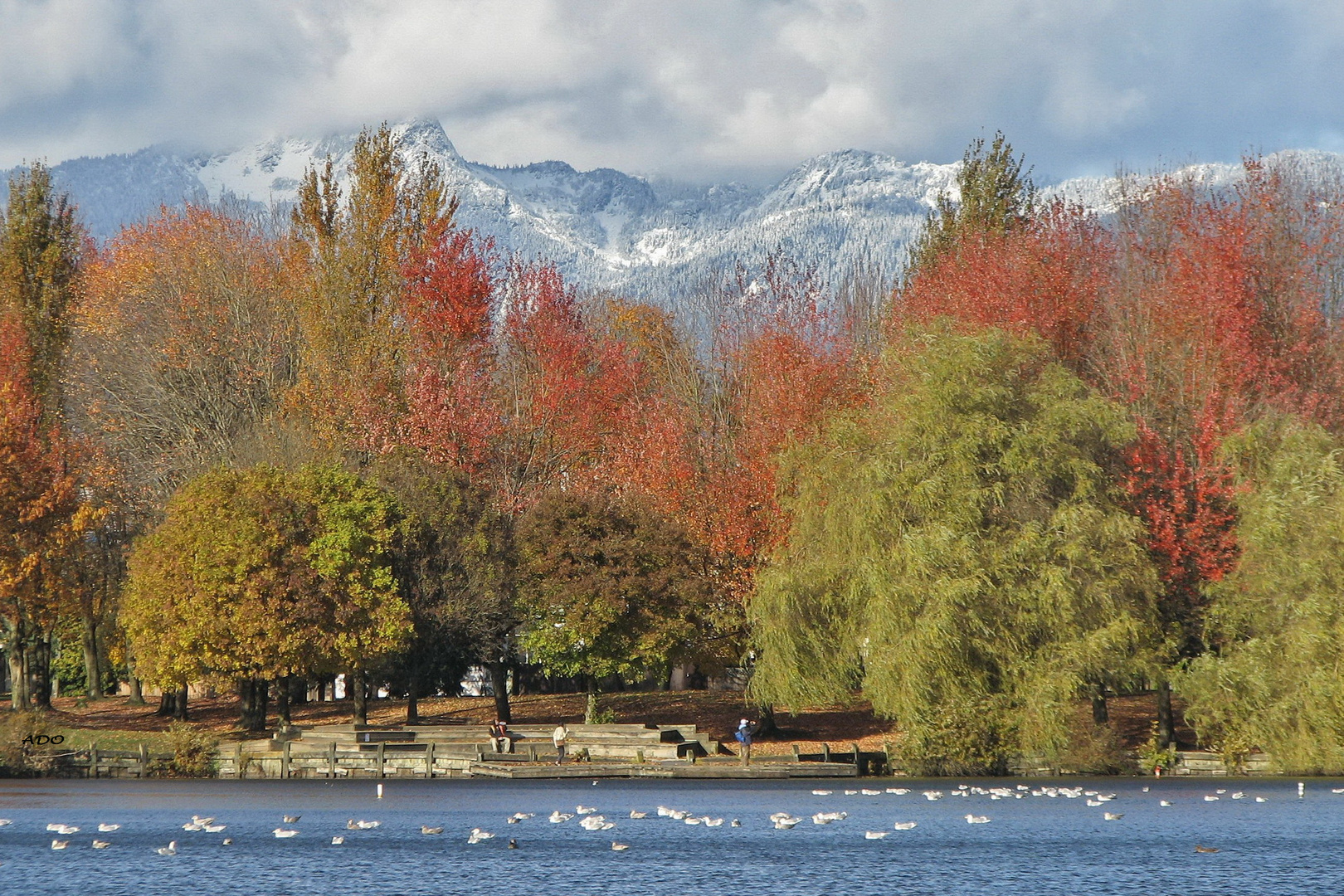 First Snow on Our Local Mountains