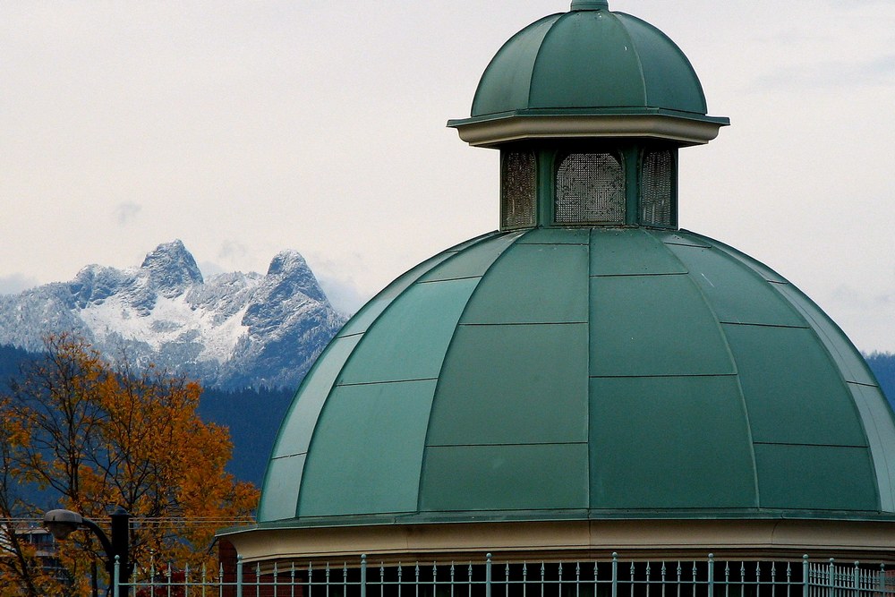 First snow on "The Lions" (2008)