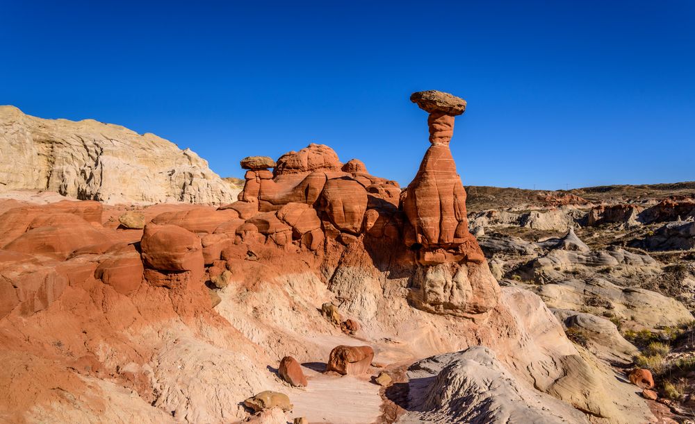 First Toadstool 2, Paria Rimrocks, Utah, USA