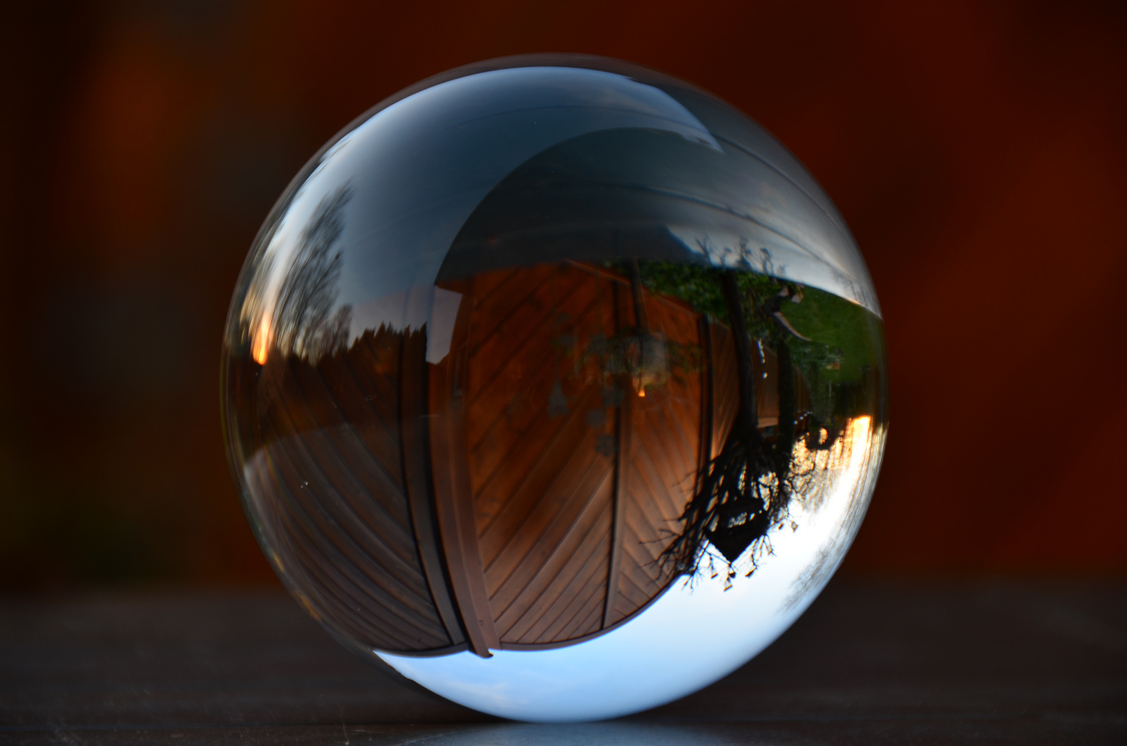 First trial lensball