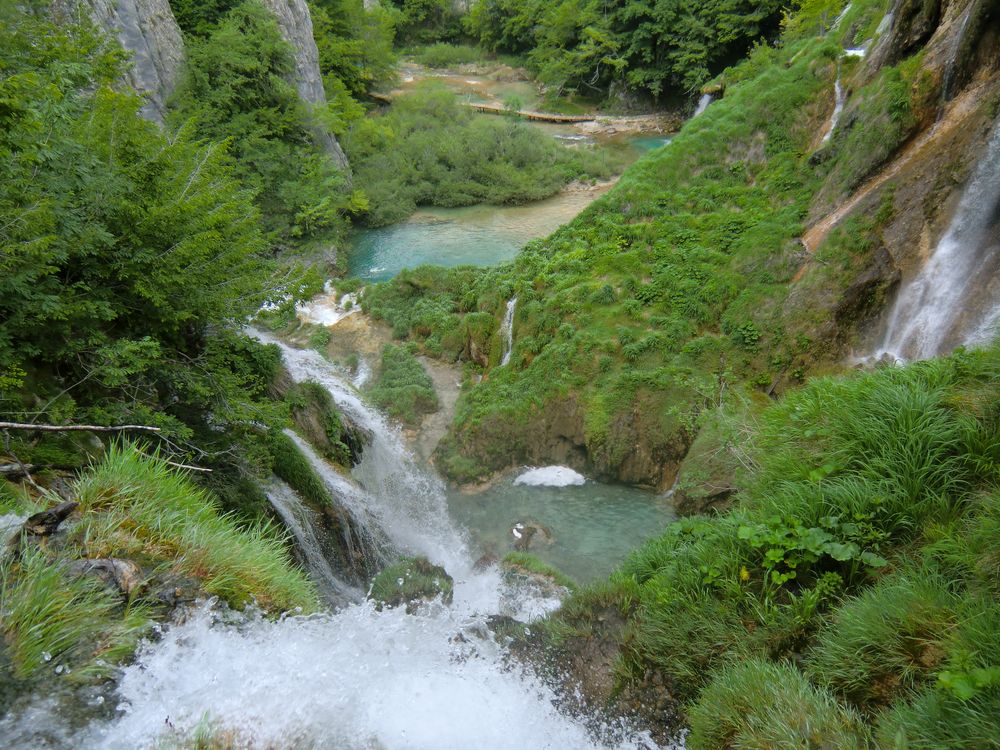 First walk downstairs to the River Korana avter more than 35 Years...