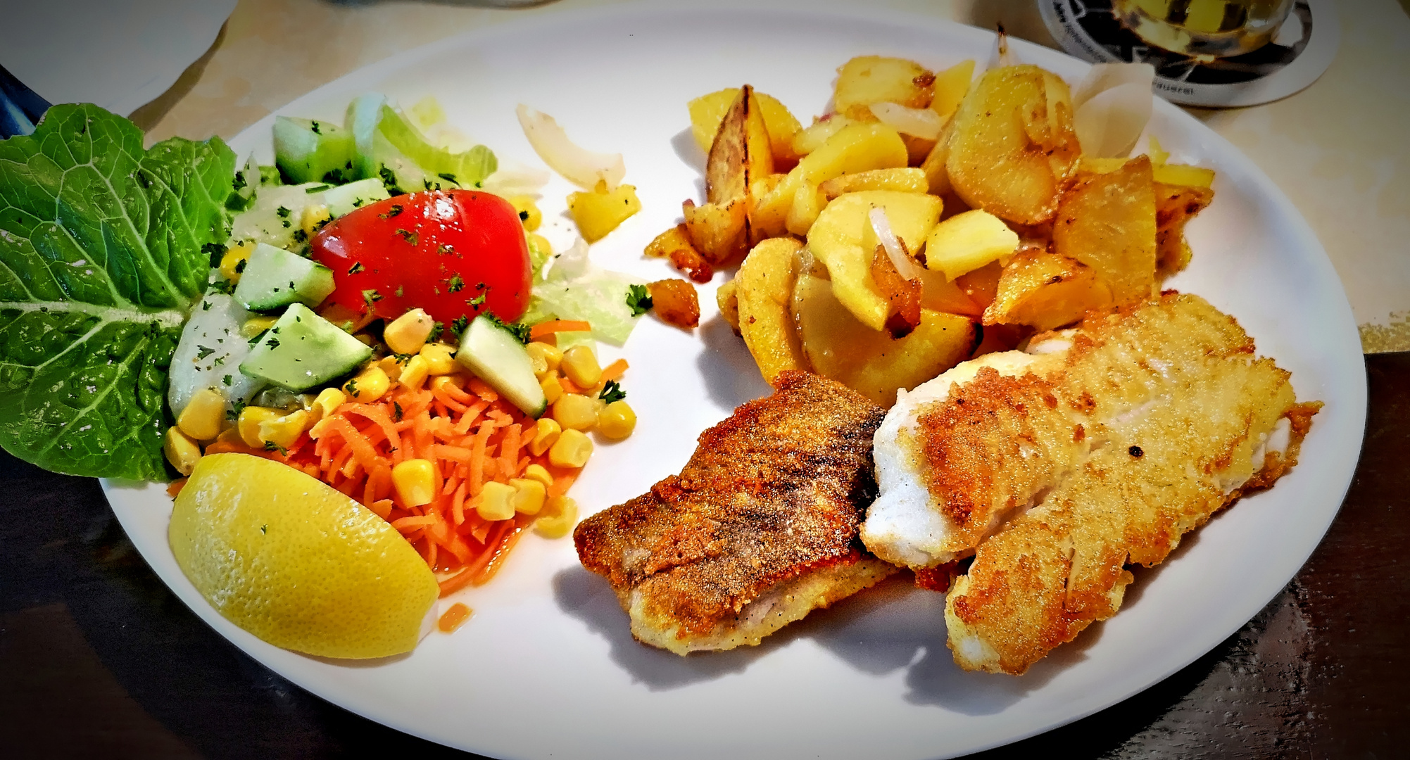 Fisch frisch auf'm Tisch