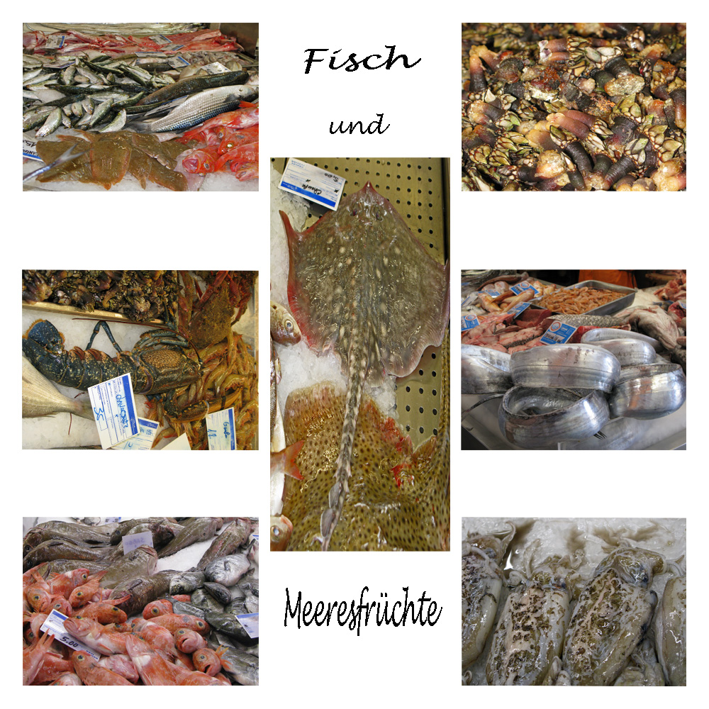 Fisch und Meeresfrüchte