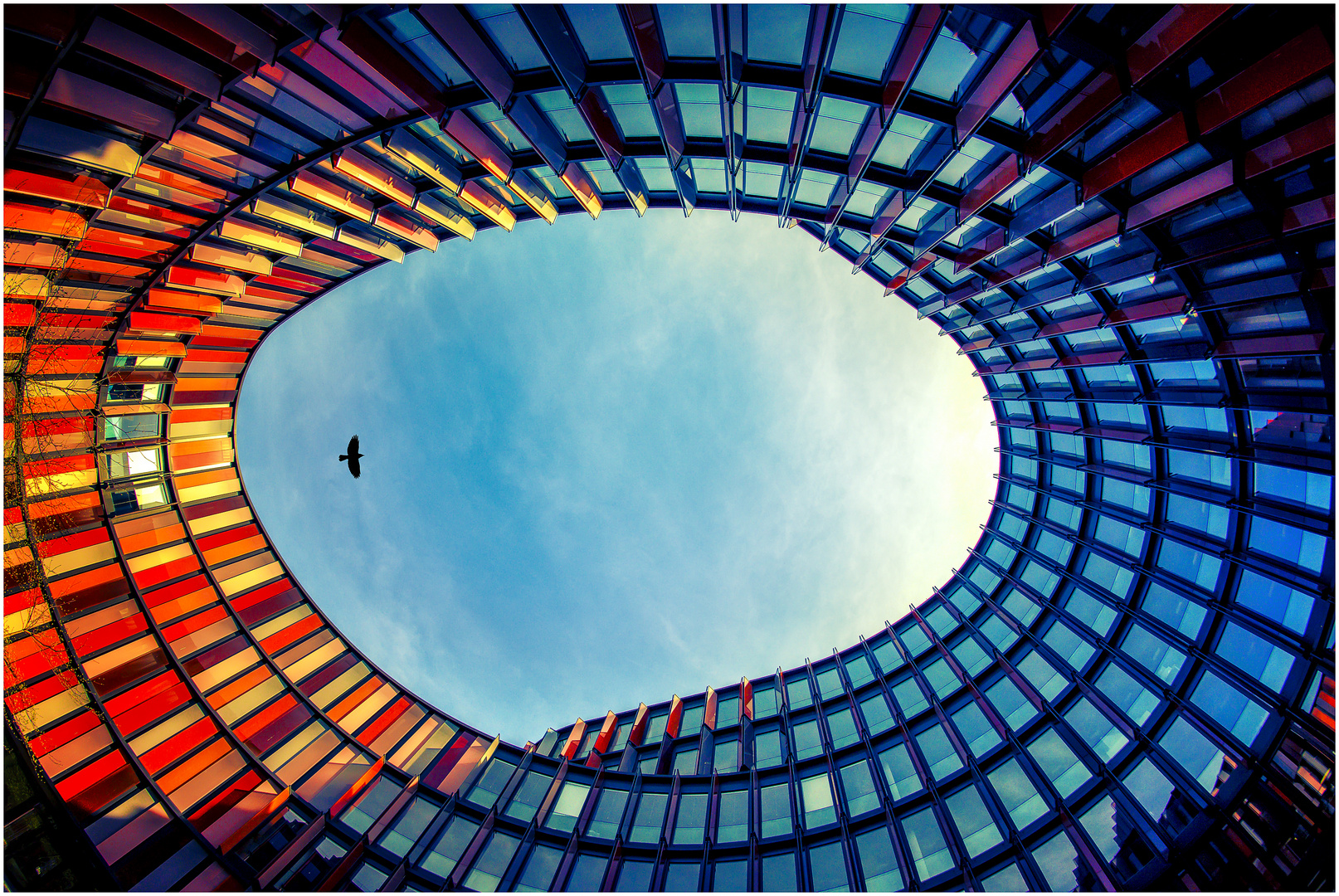 Fischauge sei wachsam Foto & Bild architektur, deutschland, europe