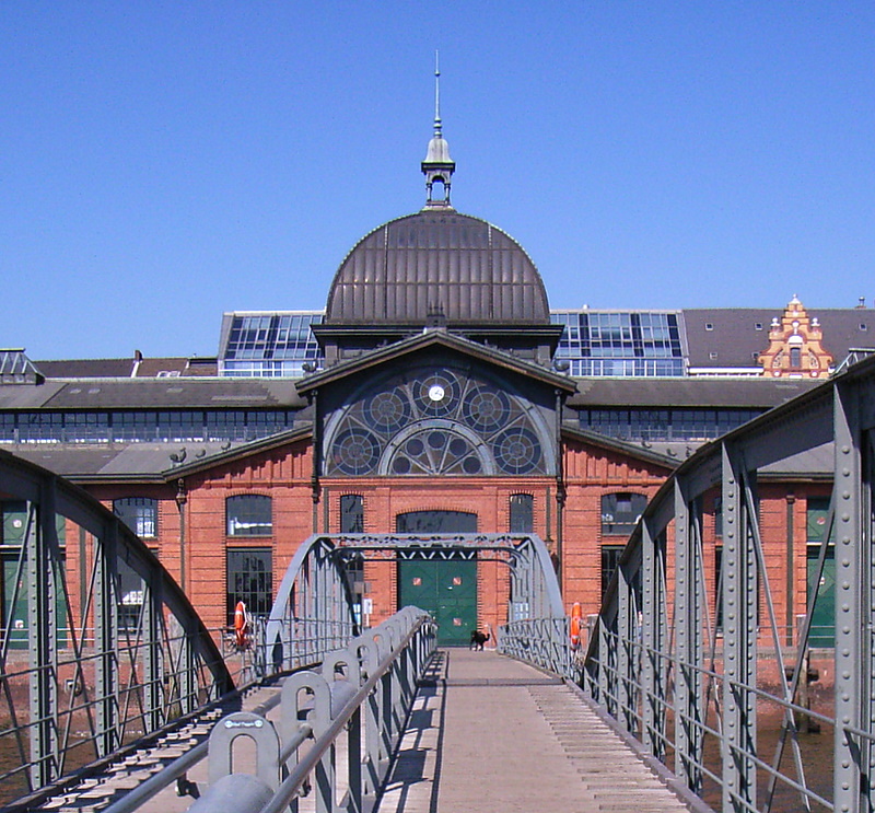 Fischauktionshalle am Hamburger Hafen