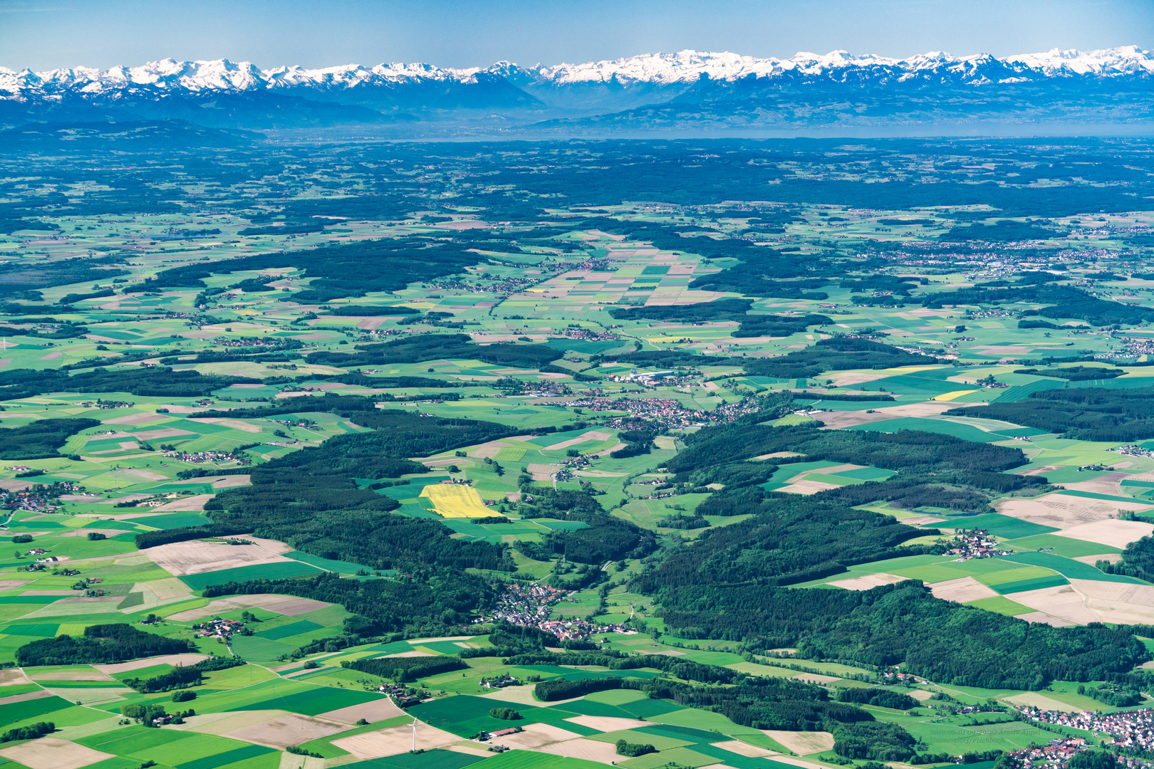 Fischbach Eberhardzell Alpen Bodensee