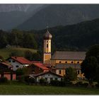 Fischbachau im Abendlicht