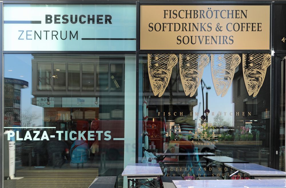 Fischbrötchen für Besucher