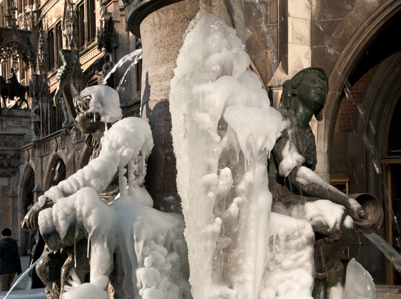 Fischbrunnen Marienplatz München