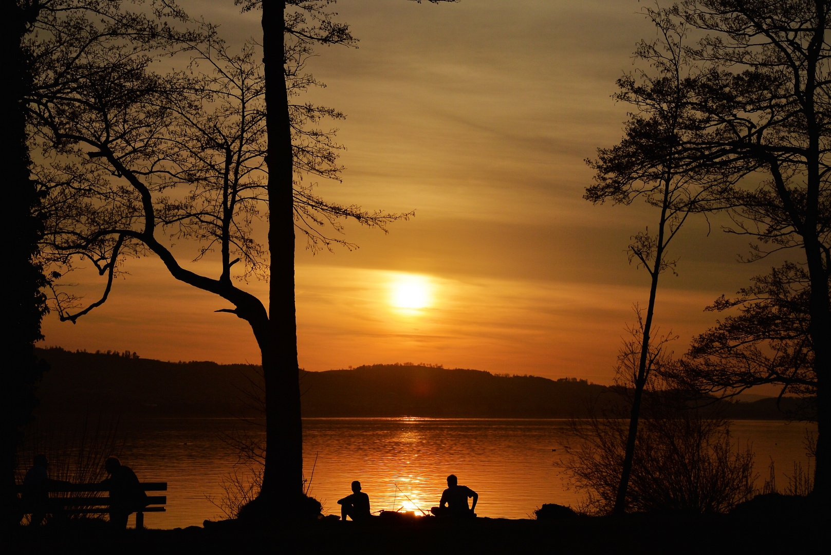 [ Fischen am Sempachersee ]