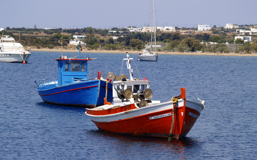 Fischen auf Paros