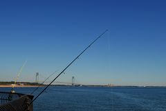 Fischen auf Staten Island