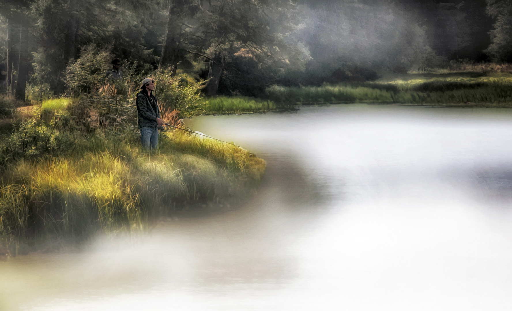 Fischen im Nebel