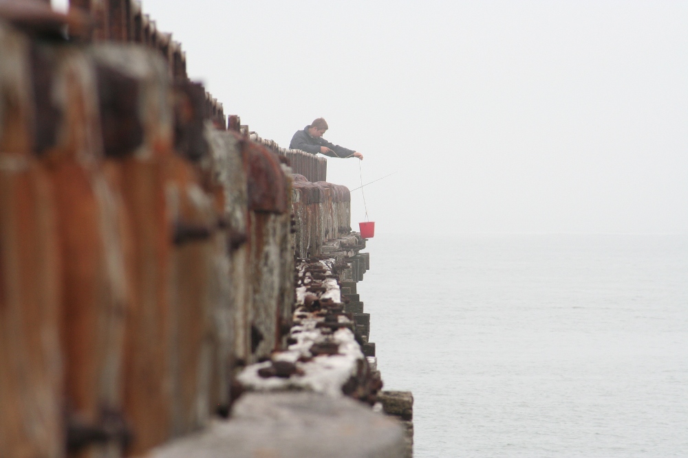 Fischen im Nebel