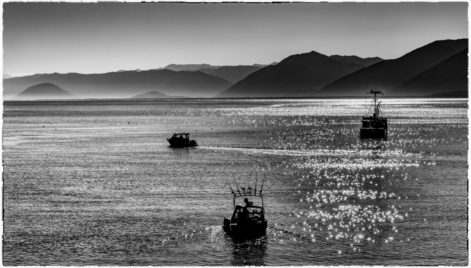 Fischen in der Jackson Bay - NZ