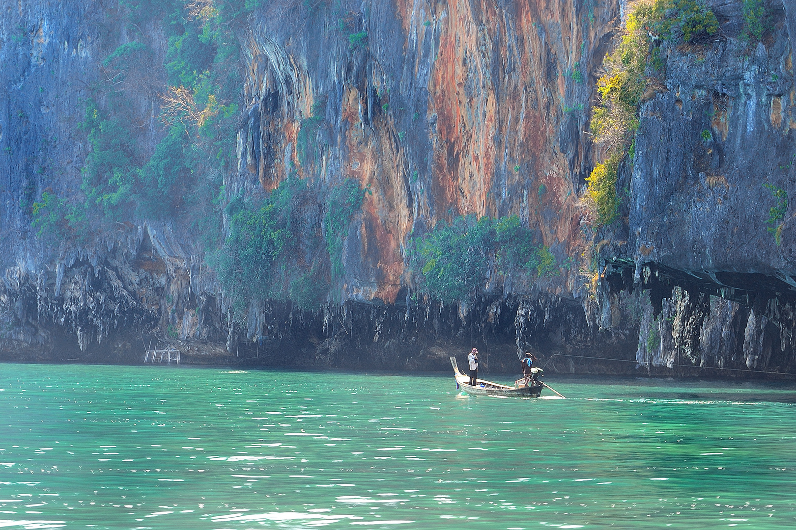 Fischen in der Phang Nga Bay