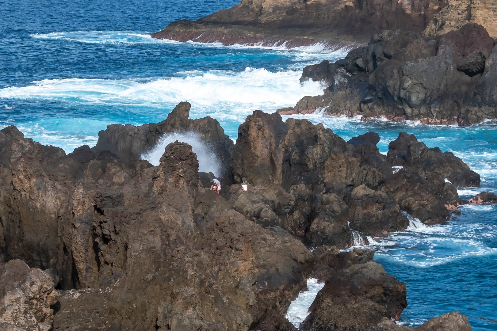 Fischen in Porto Moniz