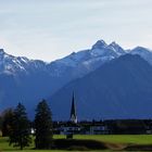 Fischen und die Berge des Heilbronner Weges