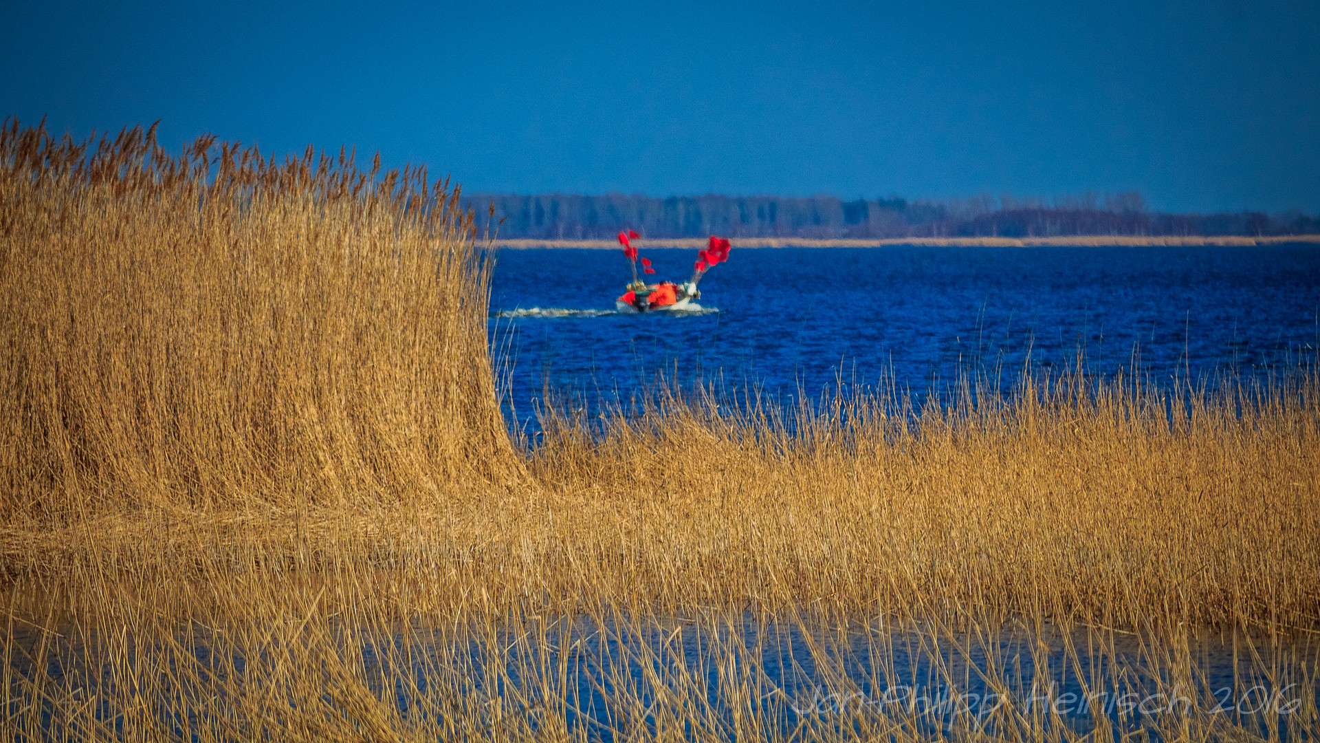 Fischer am Bodstedter-Bodden