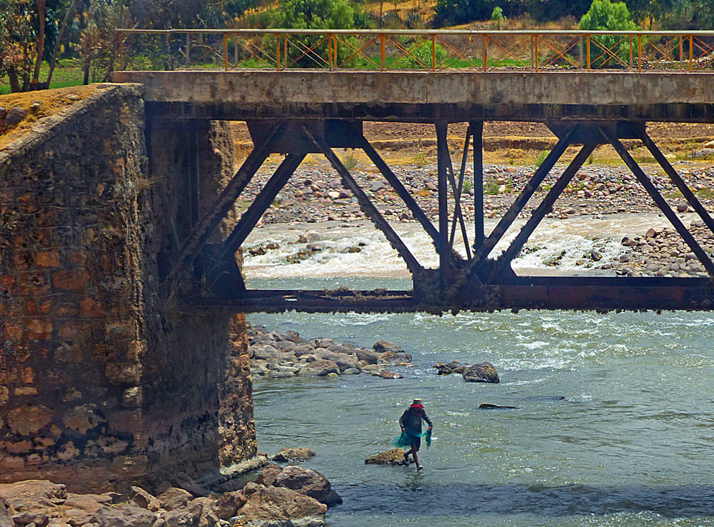 Fischer am Fluss