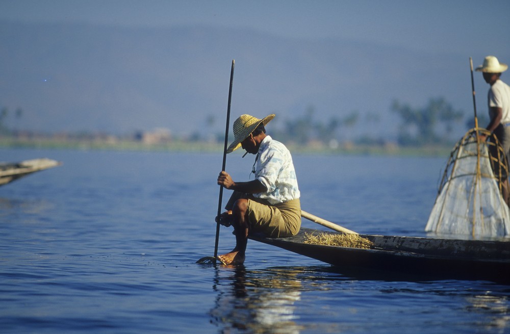 Fischer am Inle-See