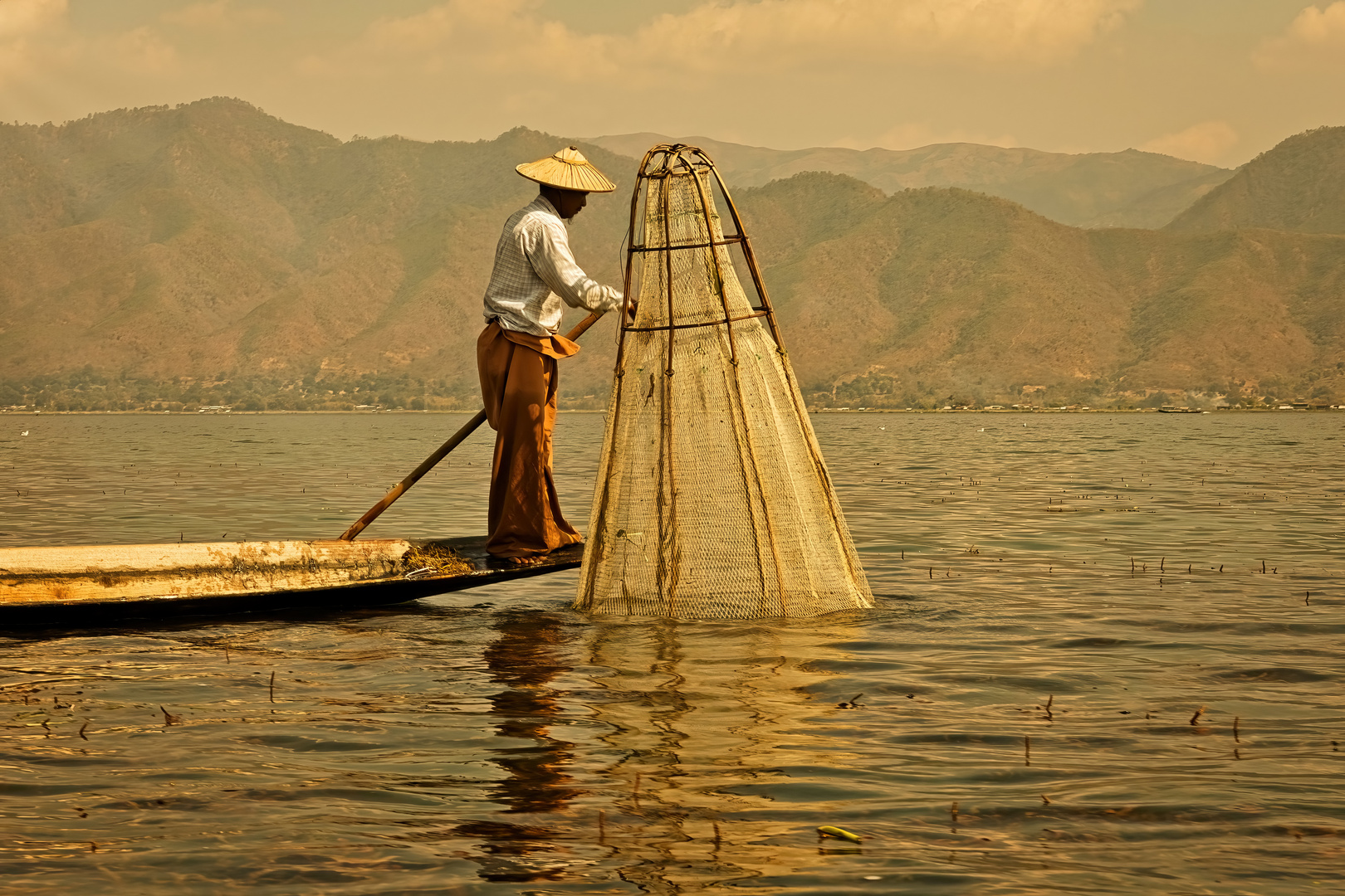 Fischer am Inle-See