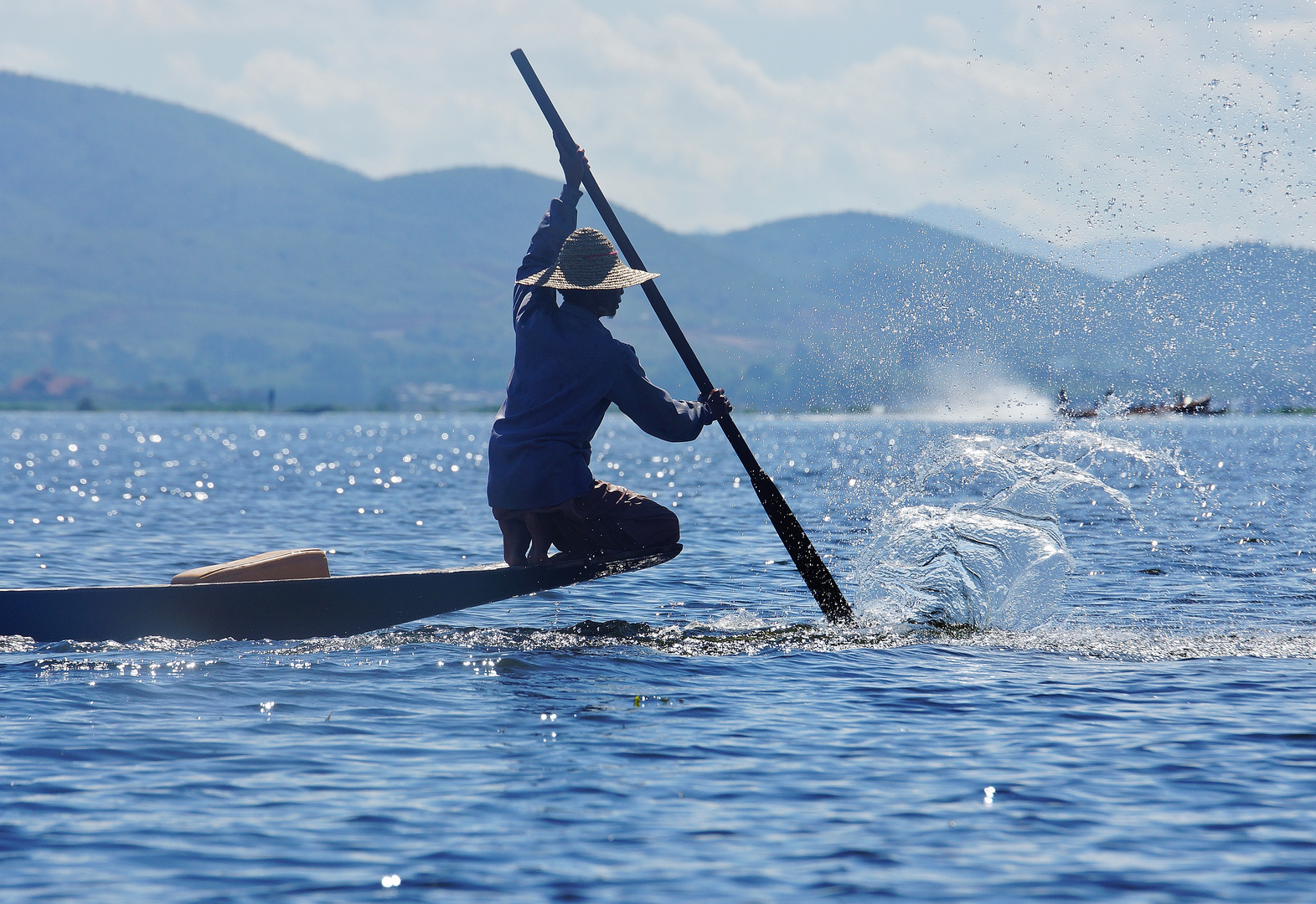 Fischer am Inle-See (Burma)