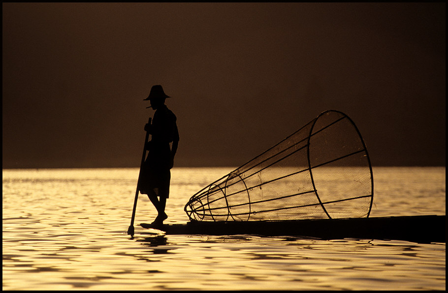 Fischer am Inle See, Myanmar