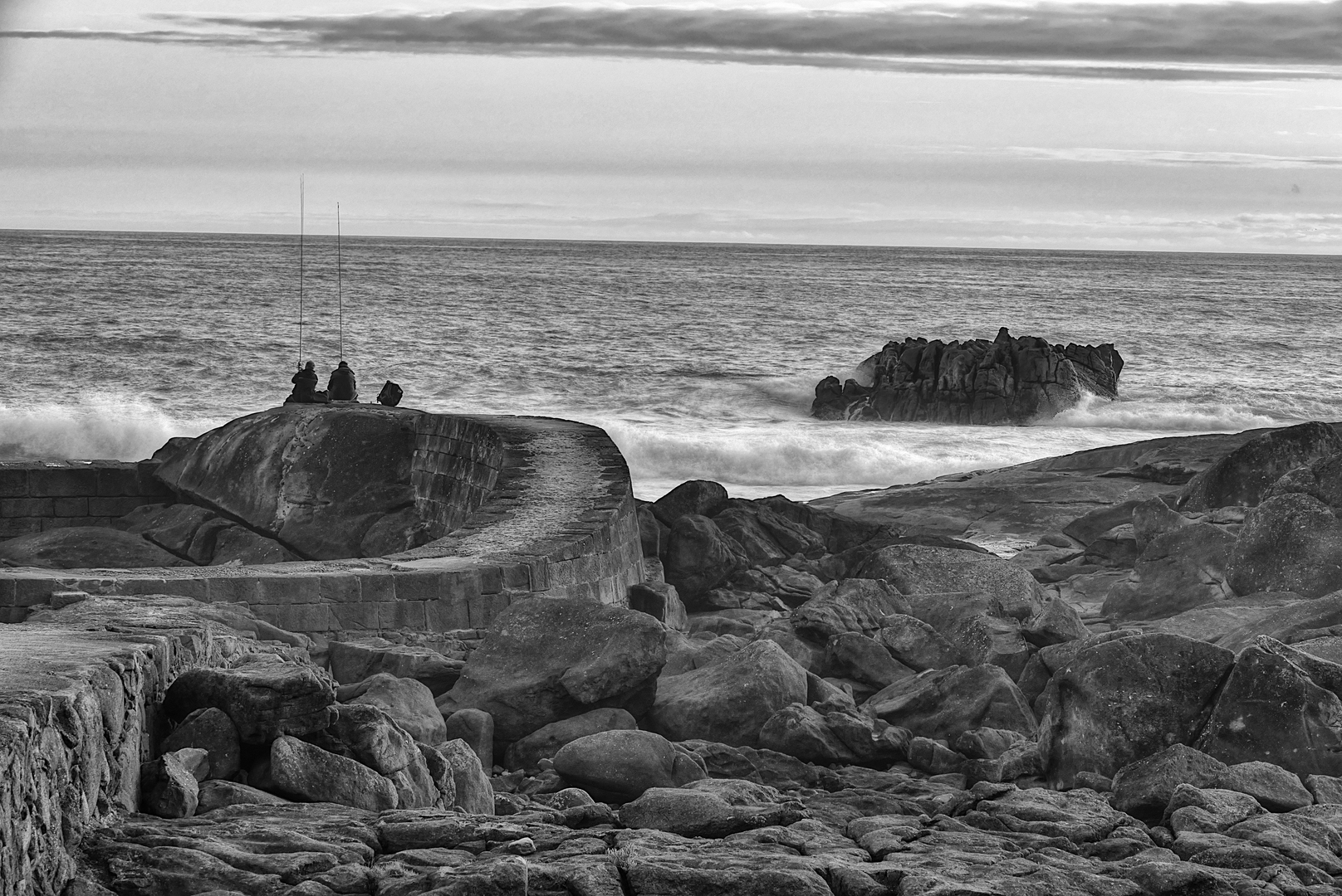 Fischer am Meer
