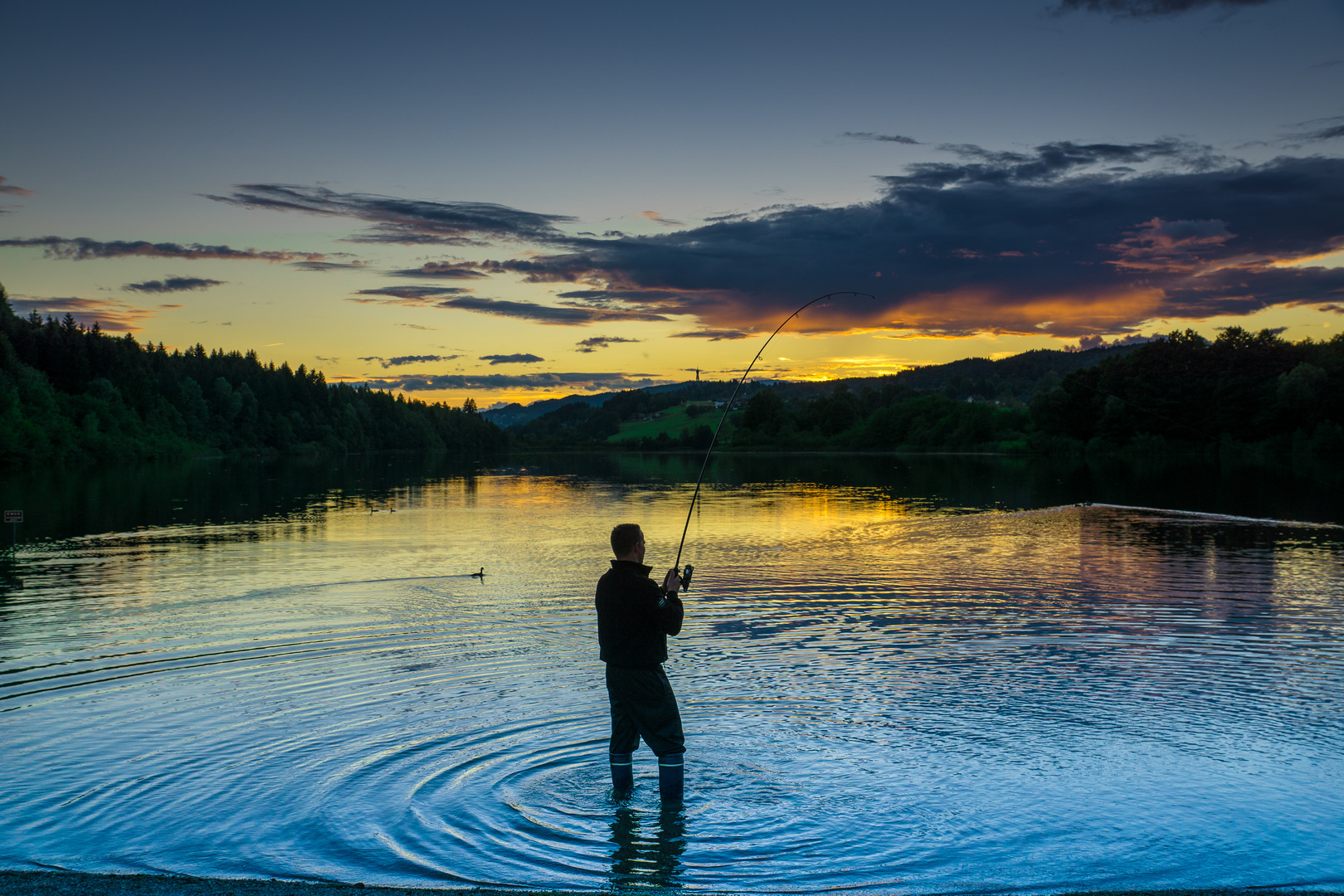 Fischer am See