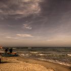 Fischer am Strand