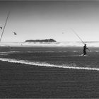 Fischer am Strand