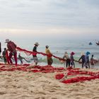 Fischer am Strand bei Mui Ne (Vietnam)