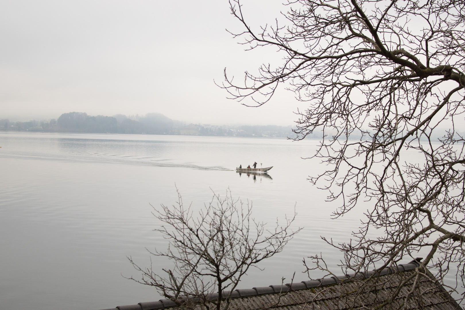 Fischer am Traunsee