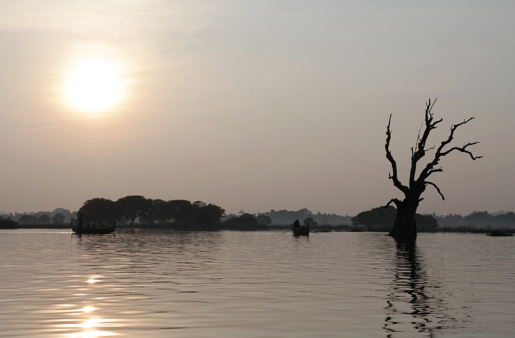 Fischer an der U Bein Bridge