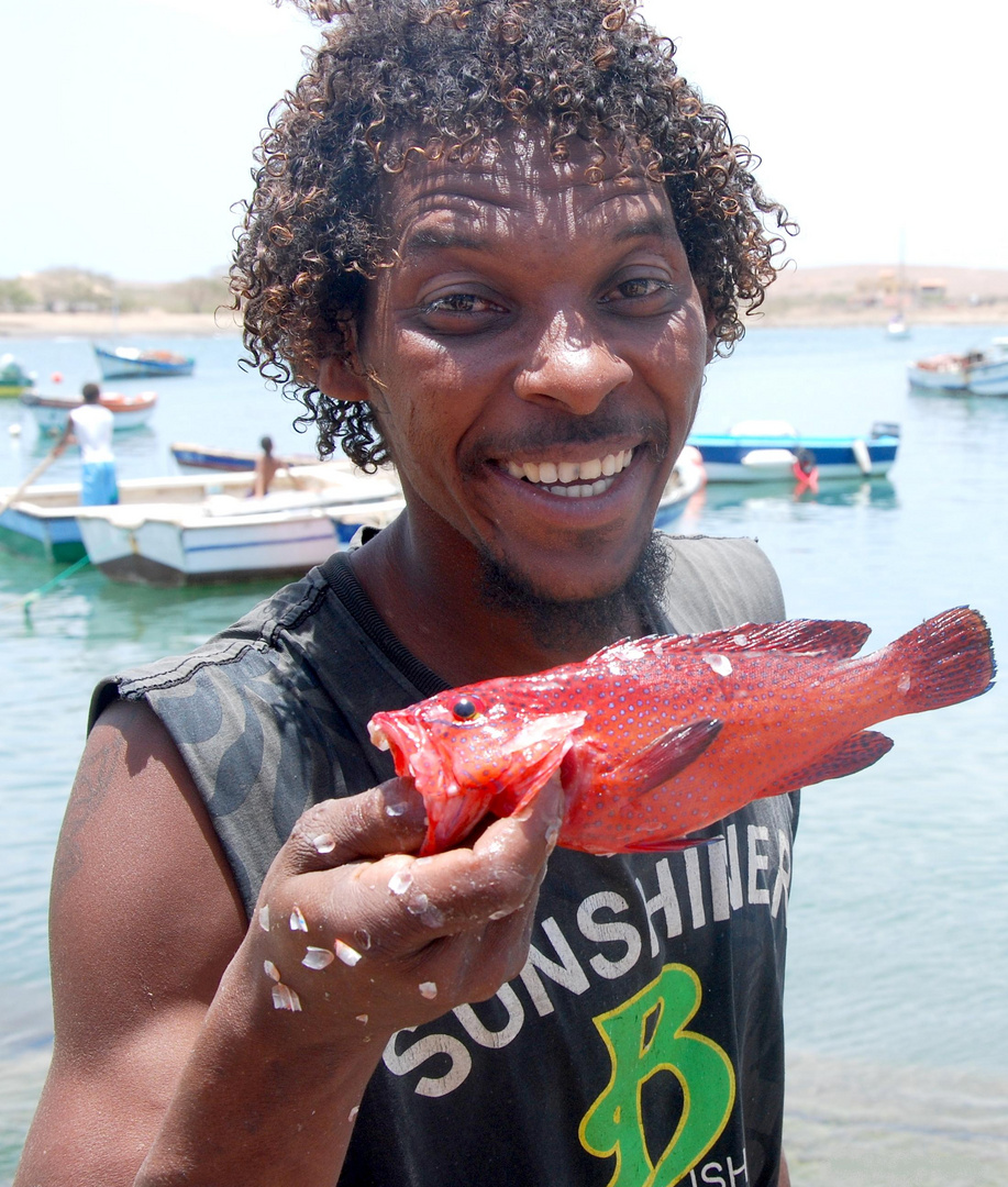 Fischer auf Cabo Verde