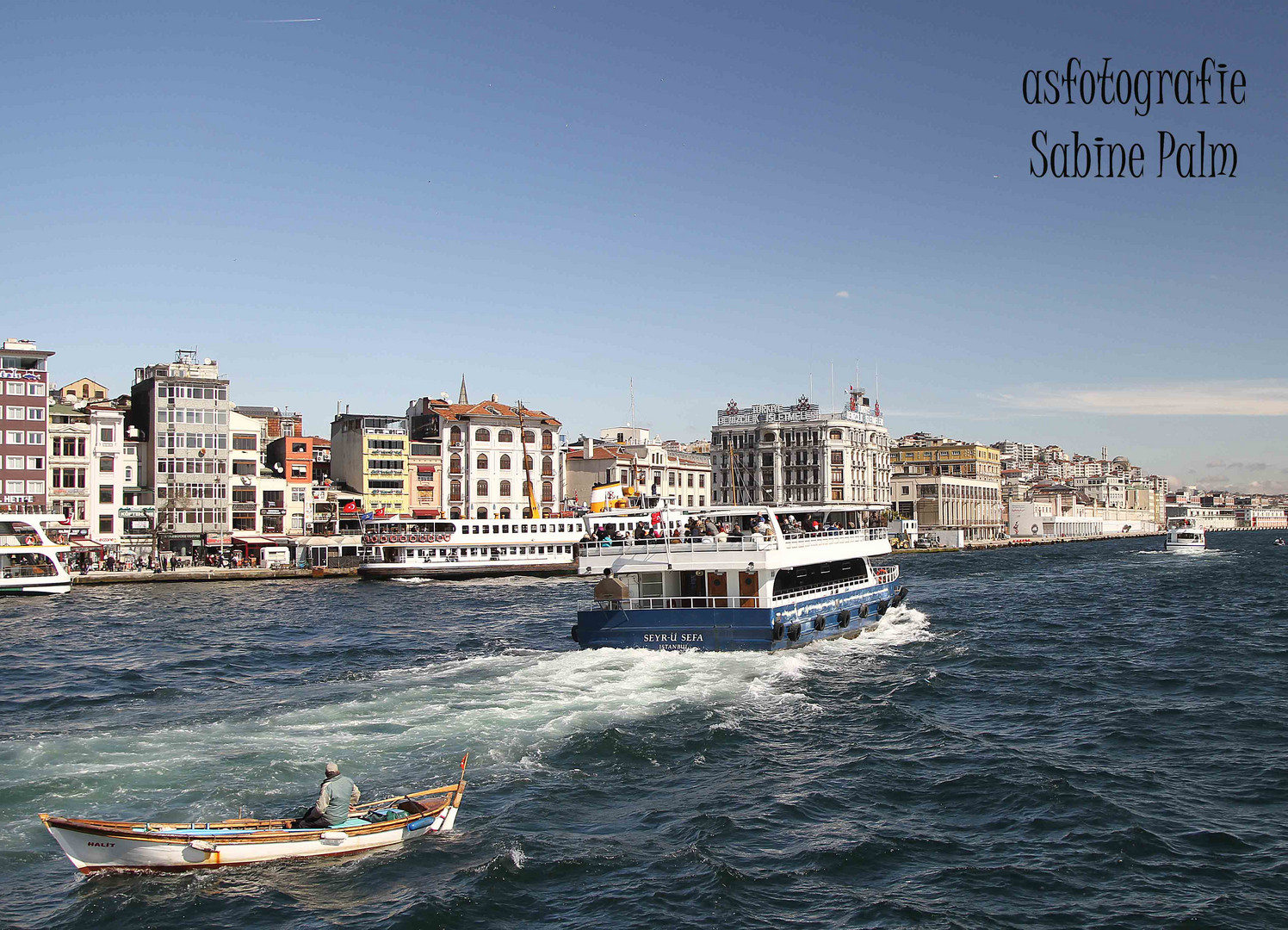 Fischer auf dem Bosporus