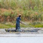 Fischer auf dem Chobe