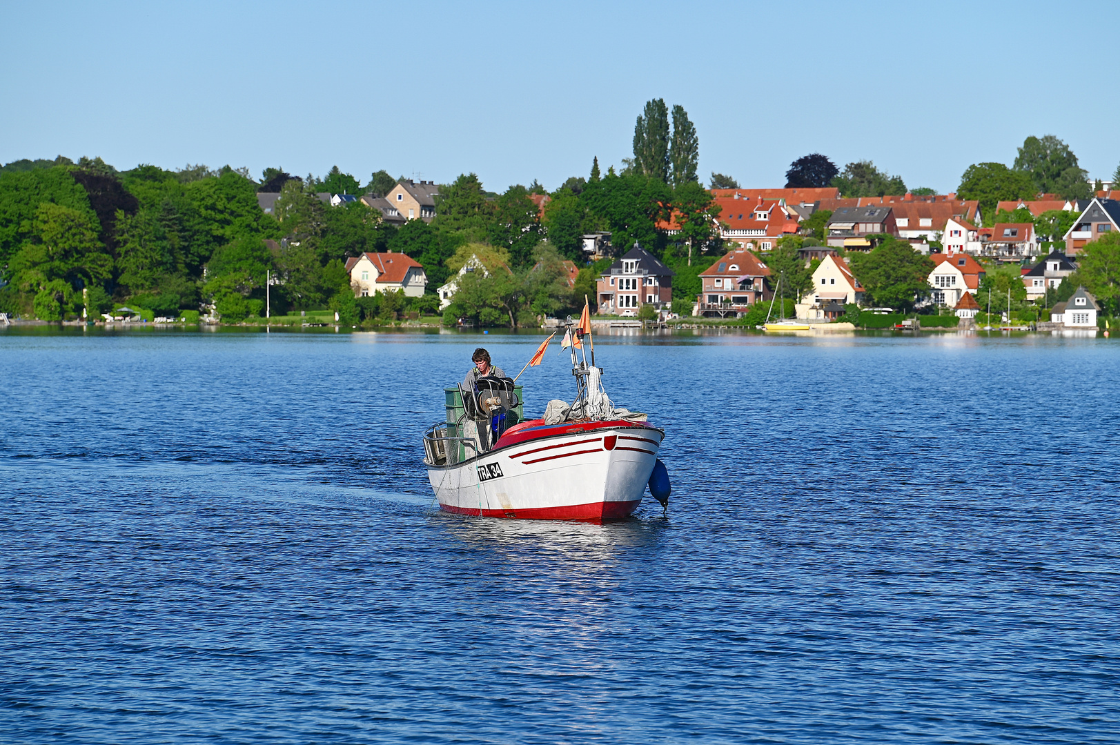 Fischer auf dem Gr. Plöner See