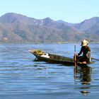 Fischer auf dem Inle- Lake