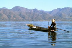 Fischer auf dem Inle- Lake