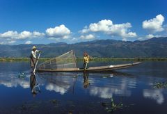 Fischer auf dem Inle-See