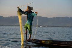 Fischer auf dem Inle See