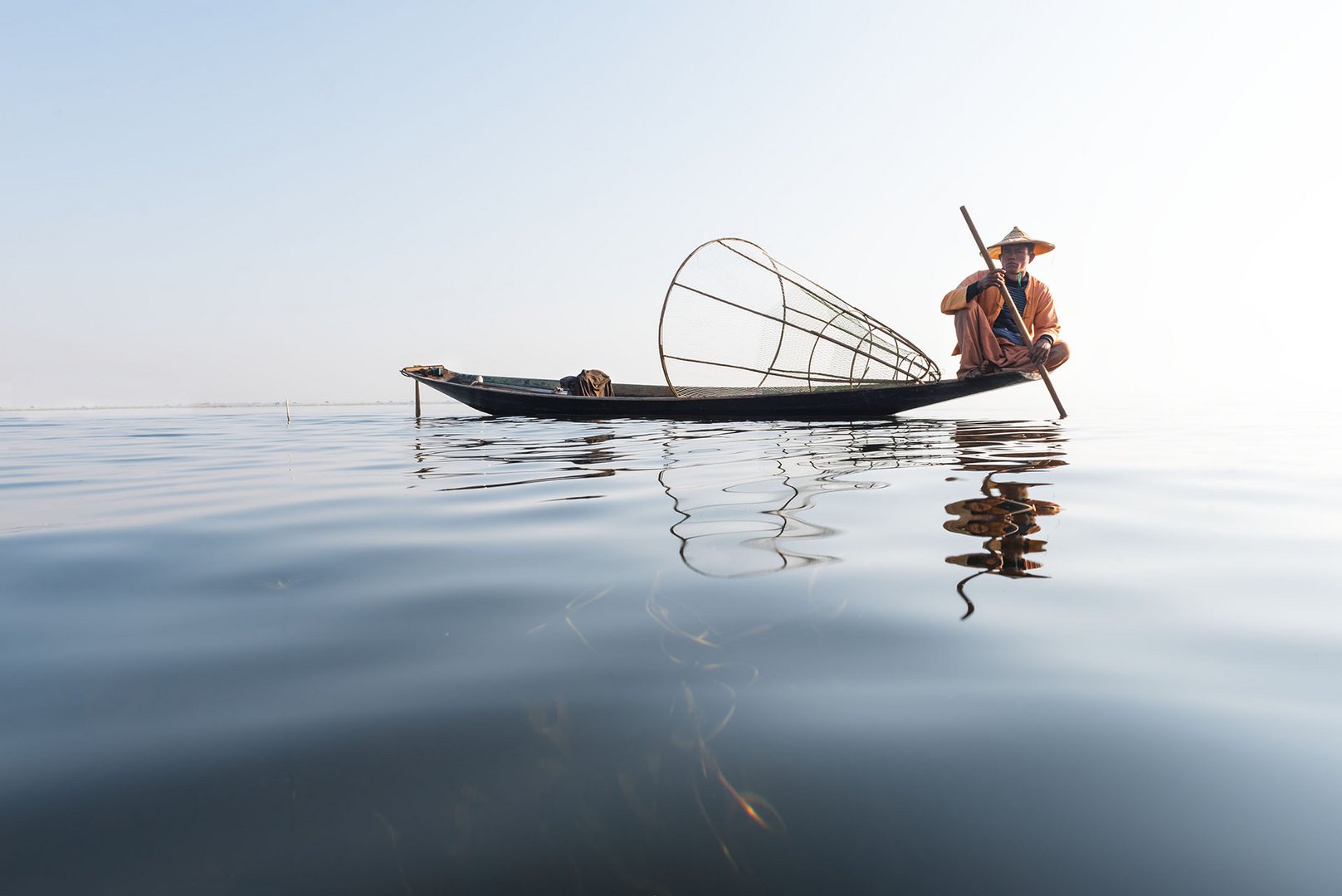 Fischer auf dem Inle See