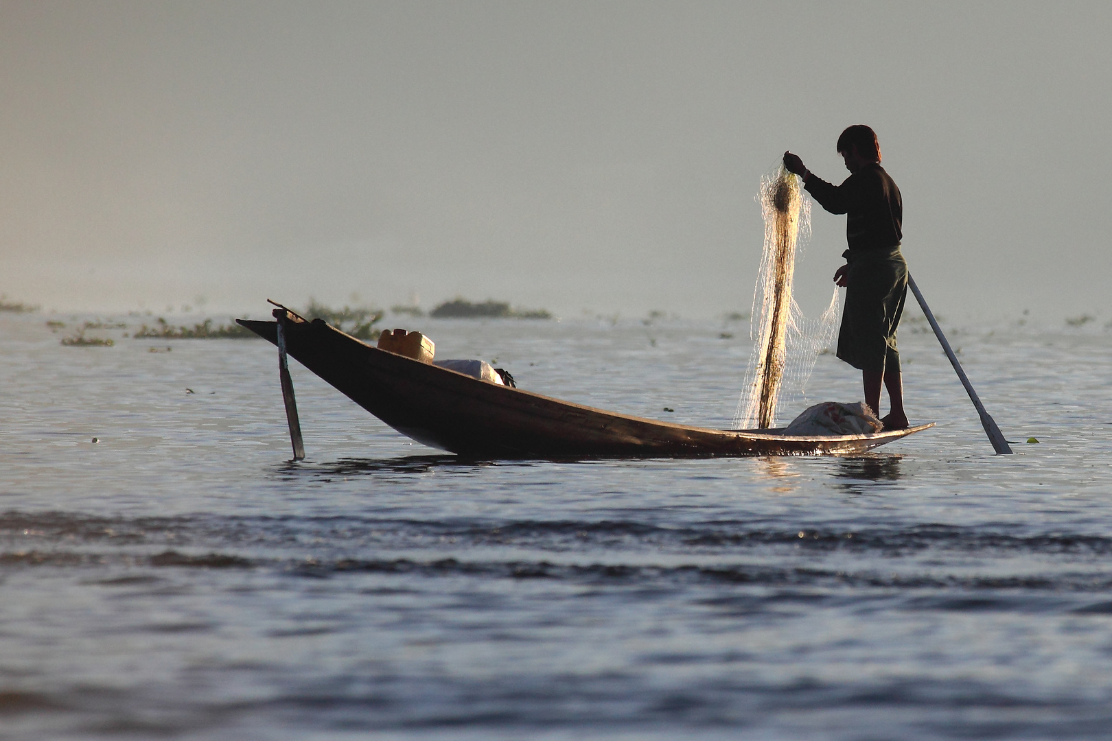 Fischer auf dem Inle See