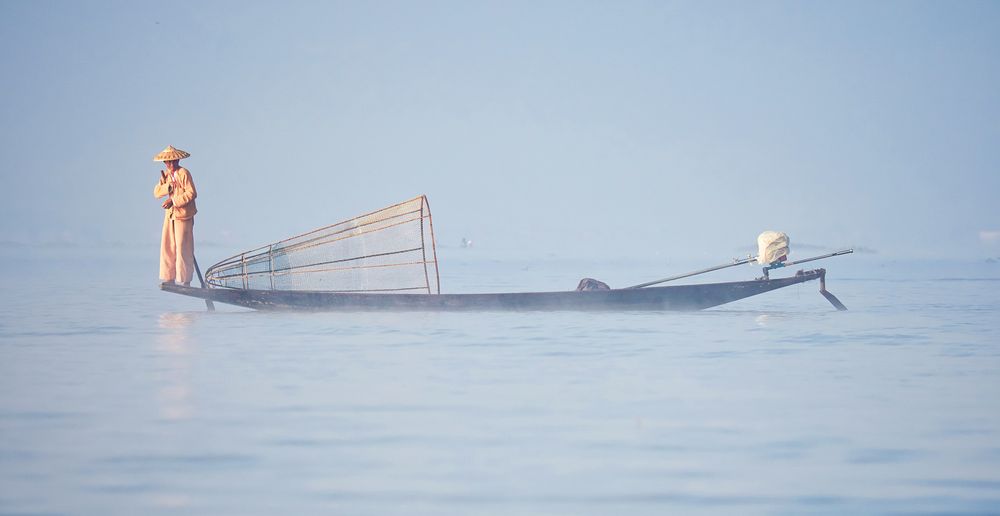 Fischer auf dem Inle-See